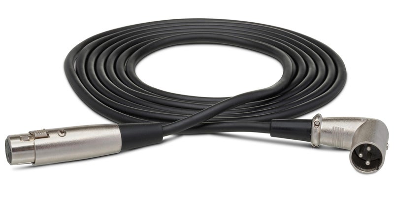Hosa XRR-115 Balanced Interconnect, XLR3F to Right-angle XLR3M, 15 Feet - Image 3